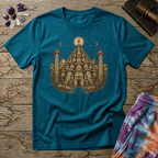 Printify T-Shirt Pyramid Mushroom Uno T-Shirt Mushroom Magic Mushroom T-Shirt