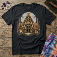 Printify T-Shirt Pyramids Too Mushroom T-Shirt Mushroom Magic Mushroom T-Shirt