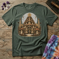 Printify T-Shirt Pyramids Too Mushroom T-Shirt Mushroom Magic Mushroom T-Shirt