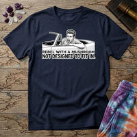 Printify T-Shirt Rebel With a Mushroom T-Shirt Mushroom Magic Mushroom T-Shirt
