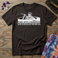 Printify T-Shirt Rebel With a Mushroom T-Shirt Mushroom Magic Mushroom T-Shirt