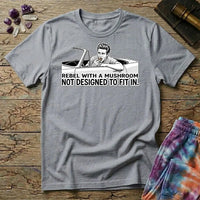 Printify T-Shirt Rebel With a Mushroom T-Shirt Mushroom Magic Mushroom T-Shirt