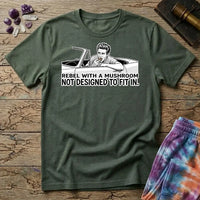 Printify T-Shirt Rebel With a Mushroom T-Shirt Mushroom Magic Mushroom T-Shirt