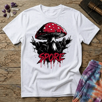 Printify T-Shirt Red Cap Mushroom T-Shirt Mushroom Magic Mushroom T-Shirt
