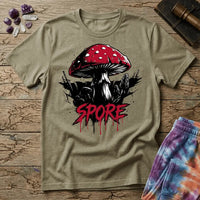 Printify T-Shirt Red Cap Mushroom T-Shirt Mushroom Magic Mushroom T-Shirt