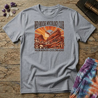 Printify T-Shirt Red Rocks Mycology Club Mushroom T-Shirt Mushroom Magic Mushroom T-Shirt