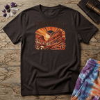 Printify T-Shirt Red Rocks Mycology Club Mushroom T-Shirt Mushroom Magic Mushroom T-Shirt