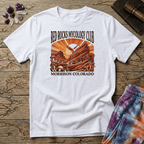 Printify T-Shirt Red Rocks Mycology Club Mushroom T-Shirt Mushroom Magic Mushroom T-Shirt