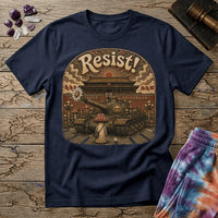 Printify T-Shirt Resist Mushroom Tiananmen Square T-Shirt Mushroom Magic Mushroom T-Shirt