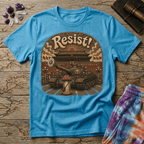 Printify T-Shirt Resist Mushroom Tiananmen Square T-Shirt Mushroom Magic Mushroom T-Shirt