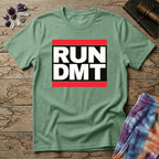 Printify T-Shirt Run DMT T-Shirt Mushroom Magic Mushroom T-Shirt