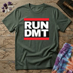 Printify T-Shirt Run DMT T-Shirt Mushroom Magic Mushroom T-Shirt
