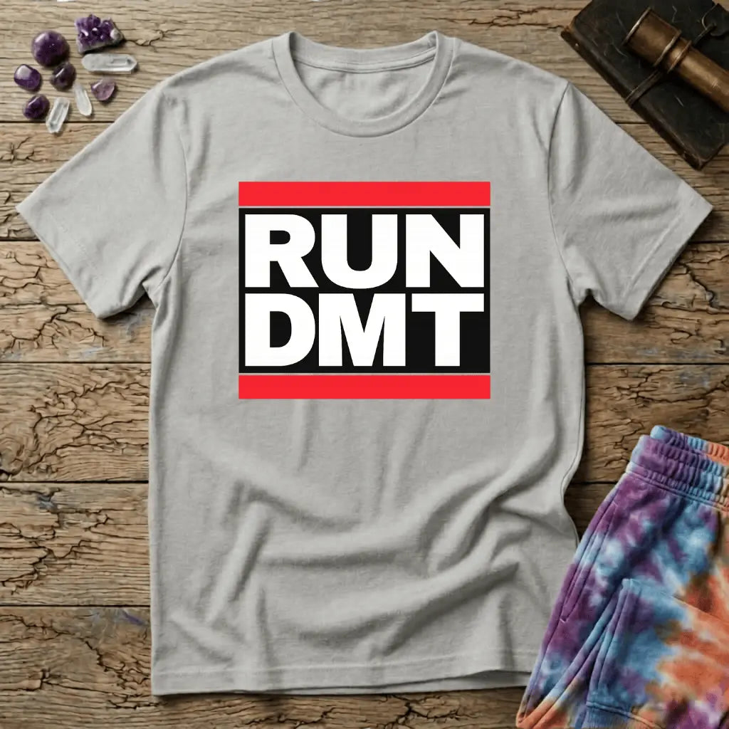 Printify T-Shirt Run DMT T-Shirt Mushroom Magic Mushroom T-Shirt