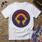 Printify T-Shirt Sacred Geometry Mushroom T-Shirt Mushroom Magic Mushroom T-Shirt
