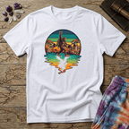 Printify T-Shirt Sasquatch Metal Mushroom T-Shirt Mushroom Magic Mushroom T-Shirt