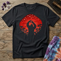 Printify T-Shirt Sasquatch Mush Love T-Shirt Mushroom Magic Mushroom T-Shirt