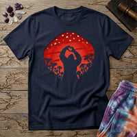 Printify T-Shirt Sasquatch Mush Love T-Shirt Mushroom Magic Mushroom T-Shirt