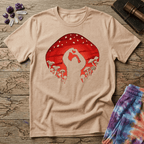 Printify T-Shirt Sasquatch Mush Love T-Shirt Mushroom Magic Mushroom T-Shirt