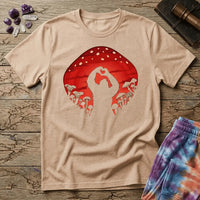 Printify T-Shirt Sasquatch Mush Love T-Shirt Mushroom Magic Mushroom T-Shirt