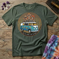 Printify T-Shirt Save The Spores Save the World T-Shirt Mushroom Magic Mushroom T-Shirt