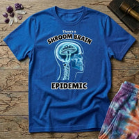 Printify T-Shirt Shroom Brain Epidemic T-Shirt Mushroom Magic Mushroom T-Shirt
