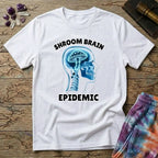 Printify T-Shirt Shroom Brain Epidemic T-Shirt Mushroom Magic Mushroom T-Shirt