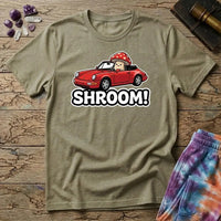 Printify T-Shirt Shroom Convertable 911 Mushroom T-Shirt Mushroom Magic Mushroom T-Shirt