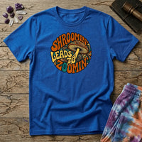 Printify T-Shirt Shroomin Leads To Zoomin Thrice T-Shirt Mushroom Magic Mushroom T-Shirt
