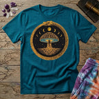 Printify T-Shirt Snake Moon Mushroom T-Shirt Mushroom Magic Mushroom T-Shirt