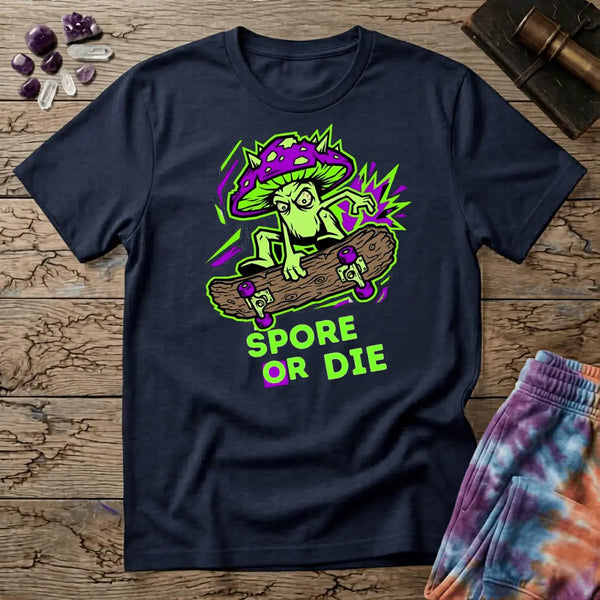 Spore or Die Mushroom T-Shirt