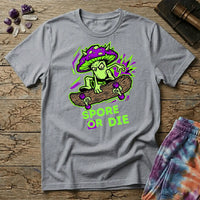 Printify T-Shirt Spore or Die Mushroom T-Shirt Mushroom Magic Mushroom T-Shirt