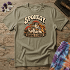 Printify T-Shirt Sporegy Sharing Is Caring T-Shirt Mushroom Magic Mushroom T-Shirt