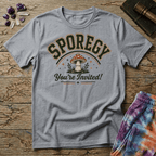 Printify T-Shirt Sporegy Youre Invited T-Shirt Mushroom Magic Mushroom T-Shirt