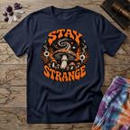 Printify T-Shirt Stay Strange Mushroom T-Shirt Mushroom Magic Mushroom T-Shirt