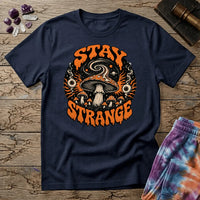 Printify T-Shirt Stay Strange Mushroom T-Shirt Mushroom Magic Mushroom T-Shirt