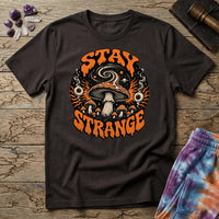 Printify T-Shirt Stay Strange Mushroom T-Shirt Mushroom Magic Mushroom T-Shirt