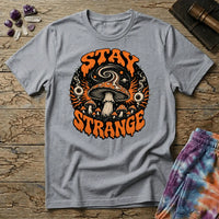 Printify T-Shirt Stay Strange Mushroom T-Shirt Mushroom Magic Mushroom T-Shirt