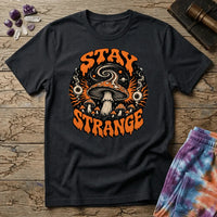 Printify T-Shirt Stay Strange Mushroom T-Shirt Mushroom Magic Mushroom T-Shirt