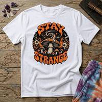 Printify T-Shirt Stay Strange Mushroom T-Shirt Mushroom Magic Mushroom T-Shirt
