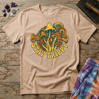 Printify T-Shirt Stay Trippy Mushroom T-Shirt Mushroom Magic Mushroom T-Shirt