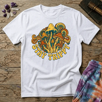 Printify T-Shirt Stay Trippy Mushroom T-Shirt Mushroom Magic Mushroom T-Shirt