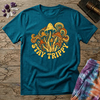 Printify T-Shirt Stay Trippy Mushroom T-Shirt Mushroom Magic Mushroom T-Shirt