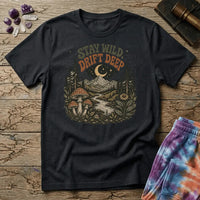 Printify T-Shirt Stay Wild Drift Deep Mushroom T-Shirt Mushroom Magic Mushroom T-Shirt