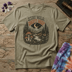 Printify T-Shirt Stay Wild Drift Deep Mushroom T-Shirt Mushroom Magic Mushroom T-Shirt