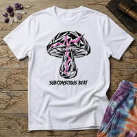 Printify T-Shirt Subconscious Beat Mushroom T-Shirt Mushroom Magic Mushroom T-Shirt