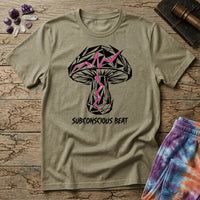 Printify T-Shirt Subconscious Beat Mushroom T-Shirt Mushroom Magic Mushroom T-Shirt