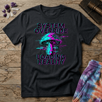 Printify T-Shirt System Override Loading Reality  T-Shirt Mushroom Magic Mushroom T-Shirt