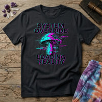 Printify T-Shirt System Override Loading Reality  T-Shirt Mushroom Magic Mushroom T-Shirt