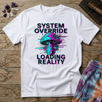 Printify T-Shirt System Override Loading Reality  T-Shirt Mushroom Magic Mushroom T-Shirt