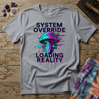 Printify T-Shirt System Override Loading Reality  T-Shirt Mushroom Magic Mushroom T-Shirt